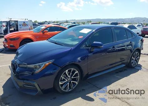 2020 Toyota Corolla Se из США, поврежденный, VIN JTDP4RCE7LJ003958